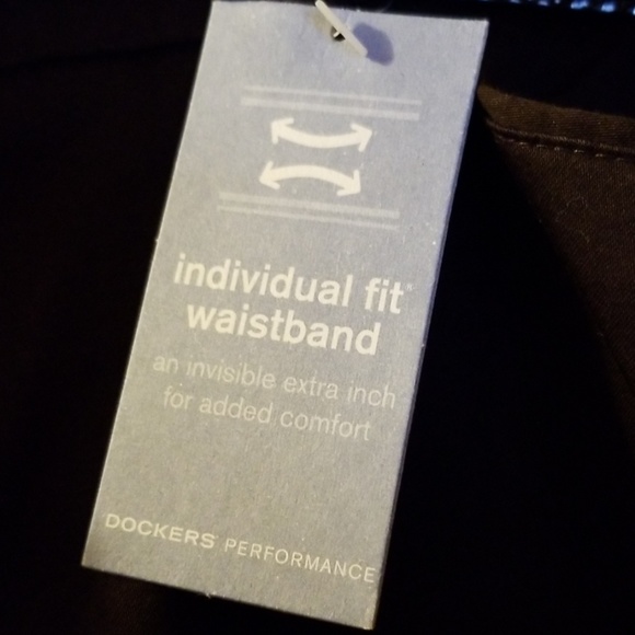 Dockers Womens size 18 Chocolate Brown Metro Capri - Picture 3 of 6